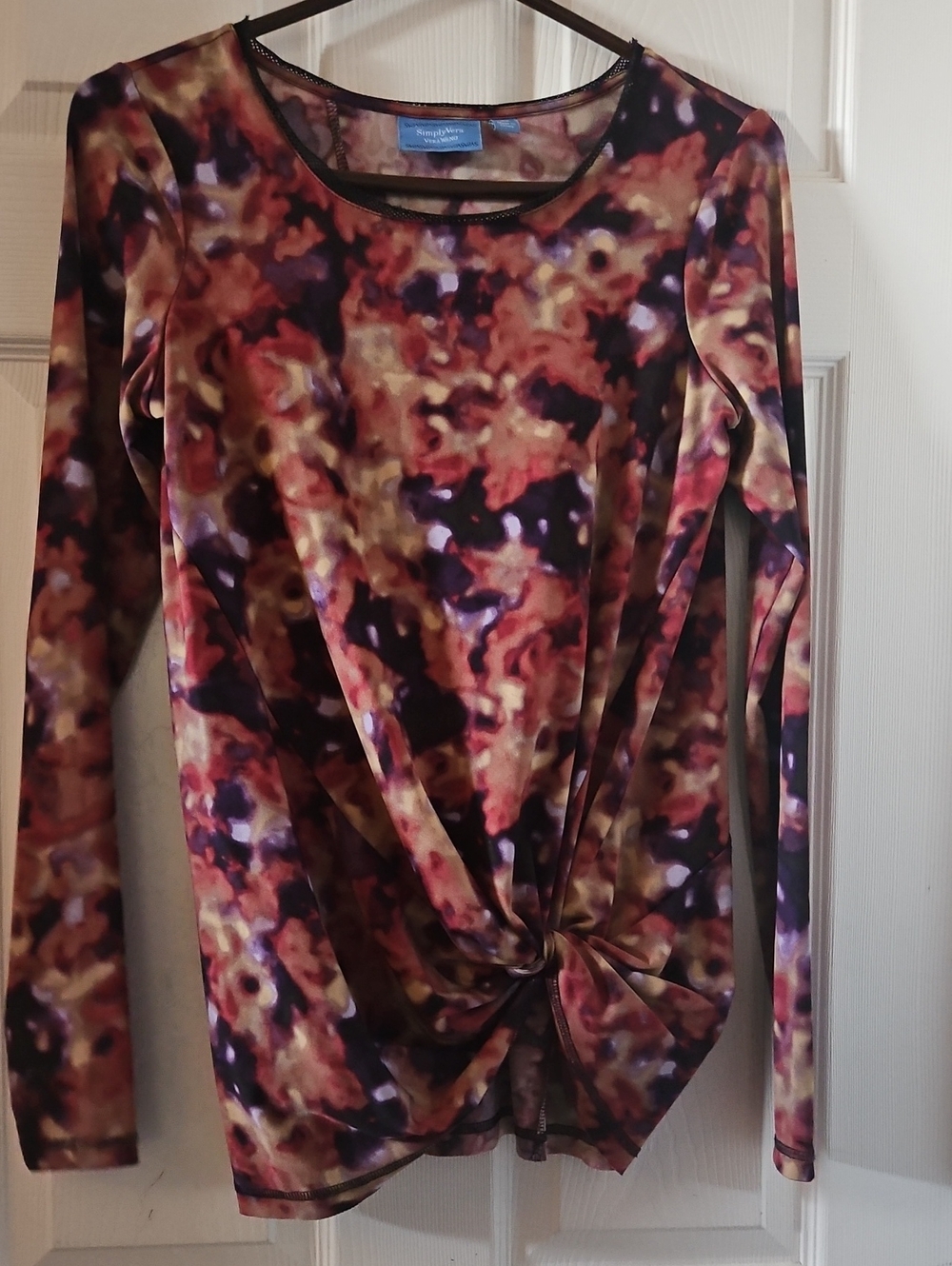 Simply Vera Wang Vera Wang Long Sleeve Top